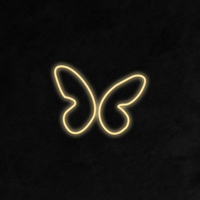 'Abstract Butterfly' Neon Sign